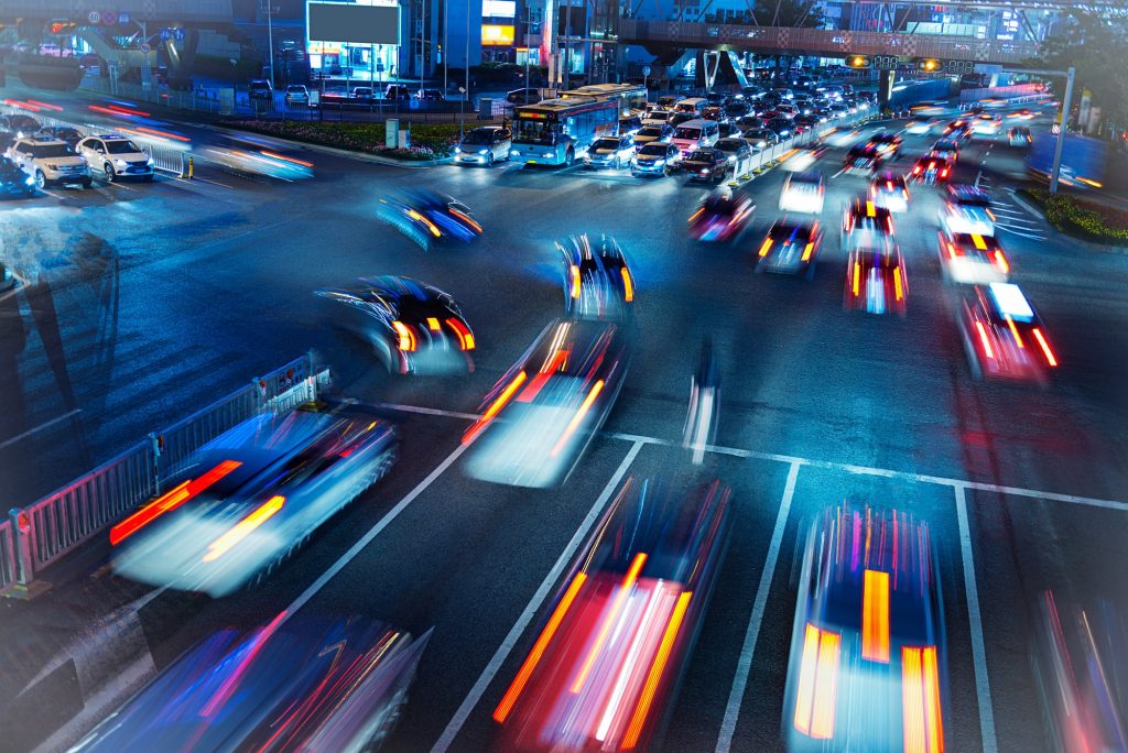 busy traffic